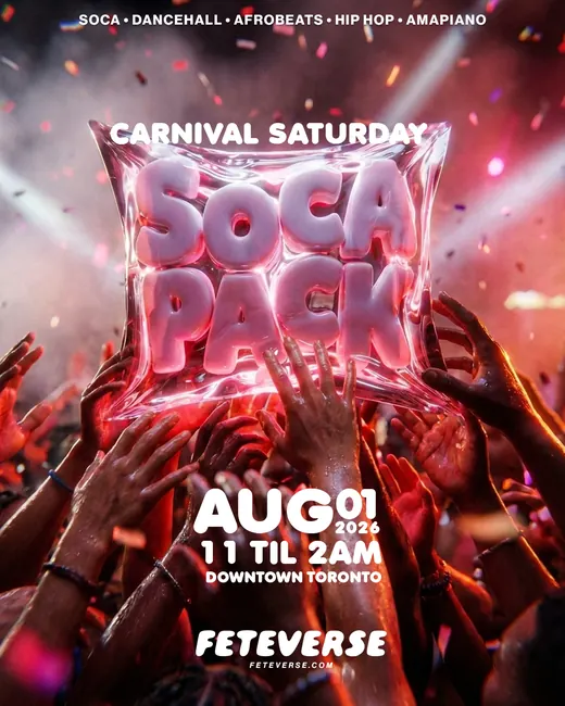 Soca Pack — Feteverse Saturday night fete
