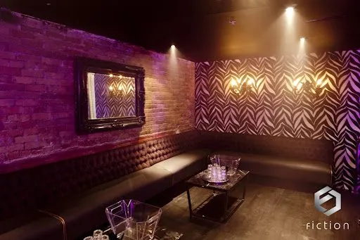 Fiction nightclub dance floor and lighting