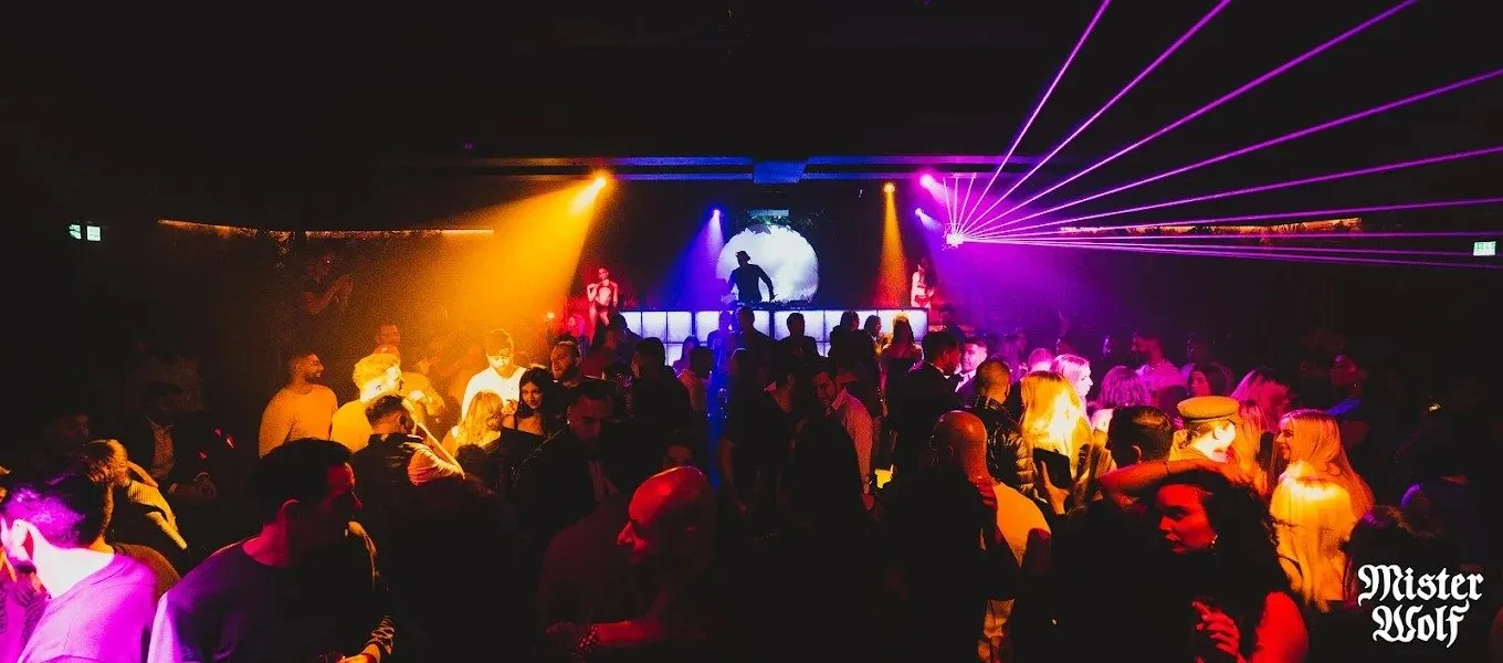 Mister Wolf dance floor and crowd