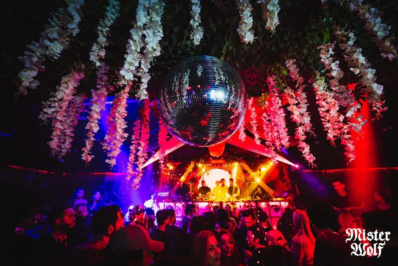 Mister Wolf bottle service booths