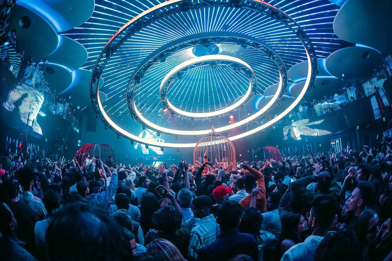 Rebel main room 65-foot stage and crowd