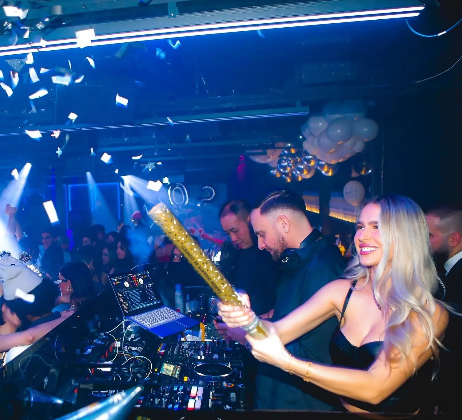 Ultraviolet bottle service booths